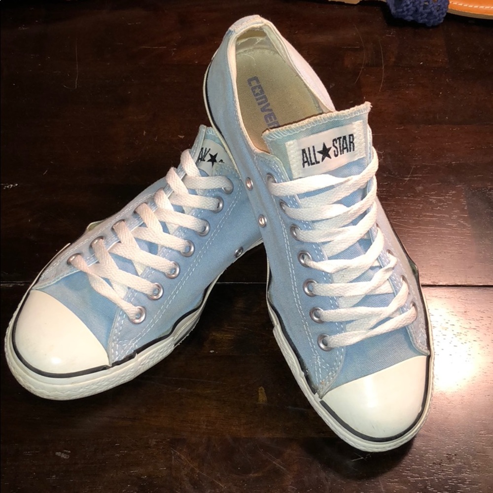 Baby Blue Converse